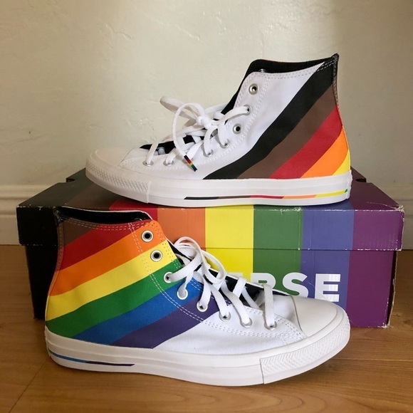 ChuckTaylor AllStar Pride High-top Sneakers - Picture 5 of 13